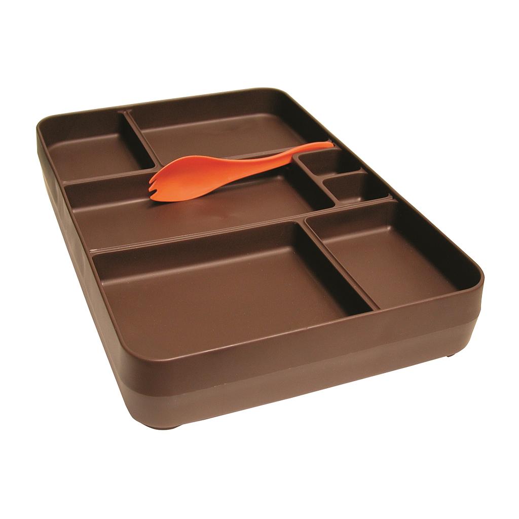 X-TRAY, 1PC INSULATED 5 COMPT (specify color)